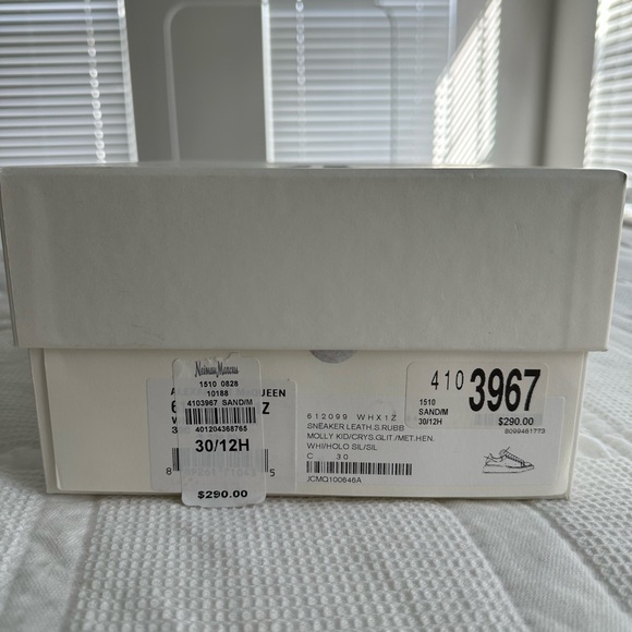 Kids Alexander McQueen glitter- sz 12 - Picture 5 of 7